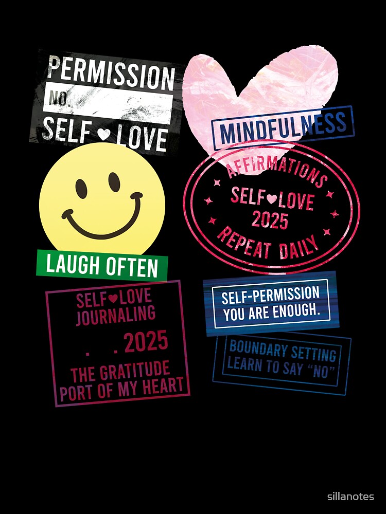 Self-Love Permission by Sillanotes T-Shirts, Hoodie, Sweatshirt | BlankRebels.com (Image 3)