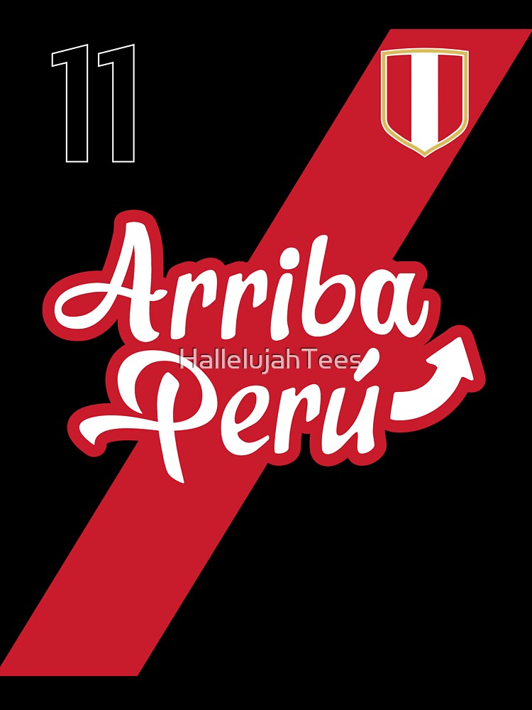 Retro Arriba Peru Soccer Jersey 11 Peruvian Futbol Gift Tee Jersey Peruvian Fanatic Gift  Retro Peruvian Gift Vintage Peru Shirt Peru Llama Cusco Gift Idea by HallelujahTees