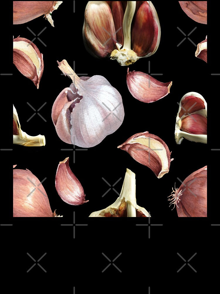 garlic pattern by virilamissa T-Shirts, Hoodie, Sweatshirt | BlankRebels.com (Image 3)