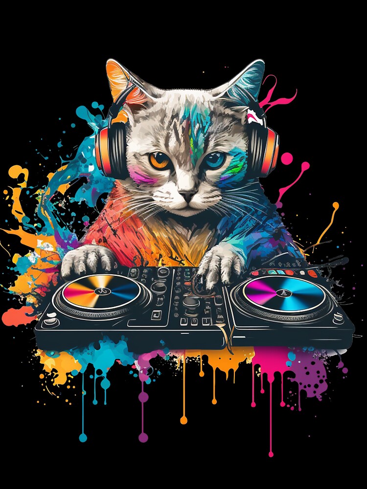 Musical Cat by pikeprints T-Shirts, Hoodie, Sweatshirt | BlankRebels.com (Image 3)