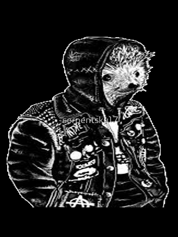 Punk Rock Trash Possum by SerpentSkyArts