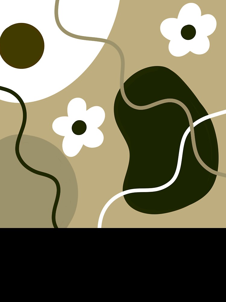 Beige Boho Design by Sartoris Art