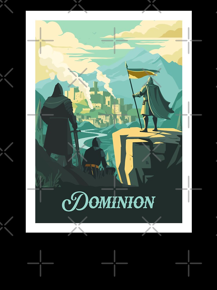 DOMINION - Inspired Poster / Retro Board Game Poster / Wall Art Print / Fantasy, Board Game, RPG, DnD / Home... (Image 3)
