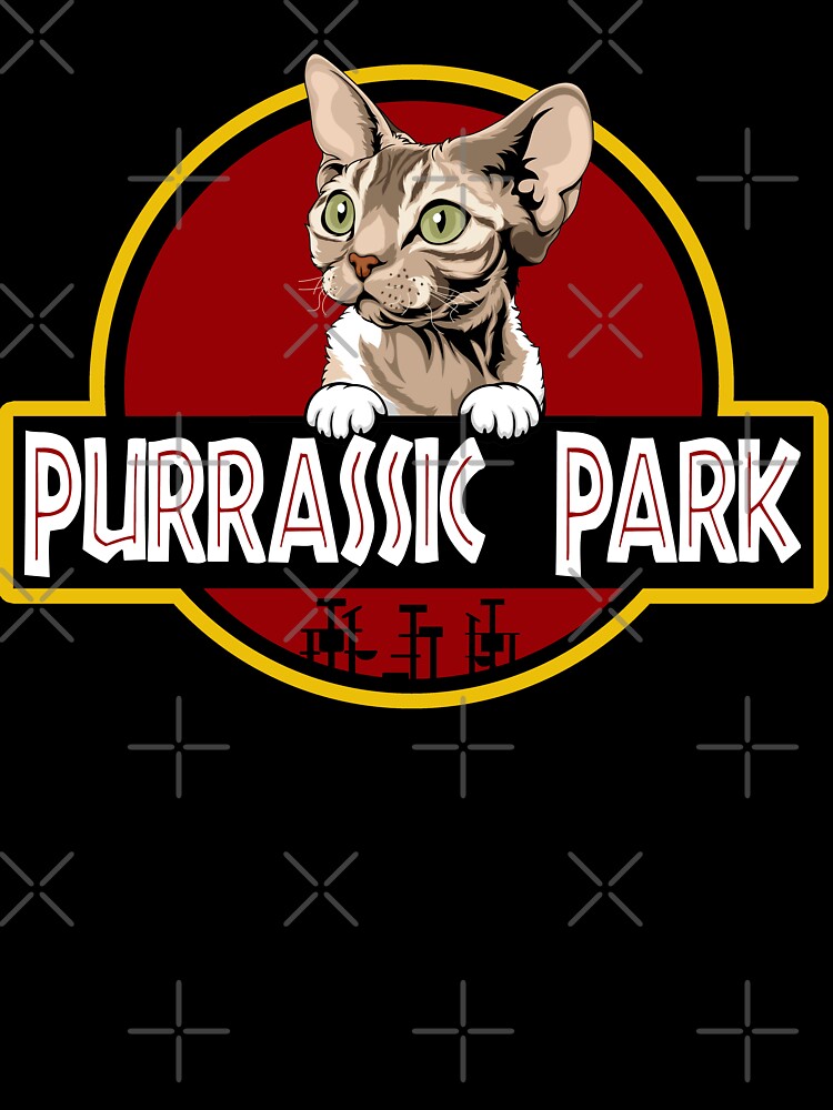 Funny Devon Rex Cat Purrassic Park T-Shirts, Hoodie, Sweatshirt