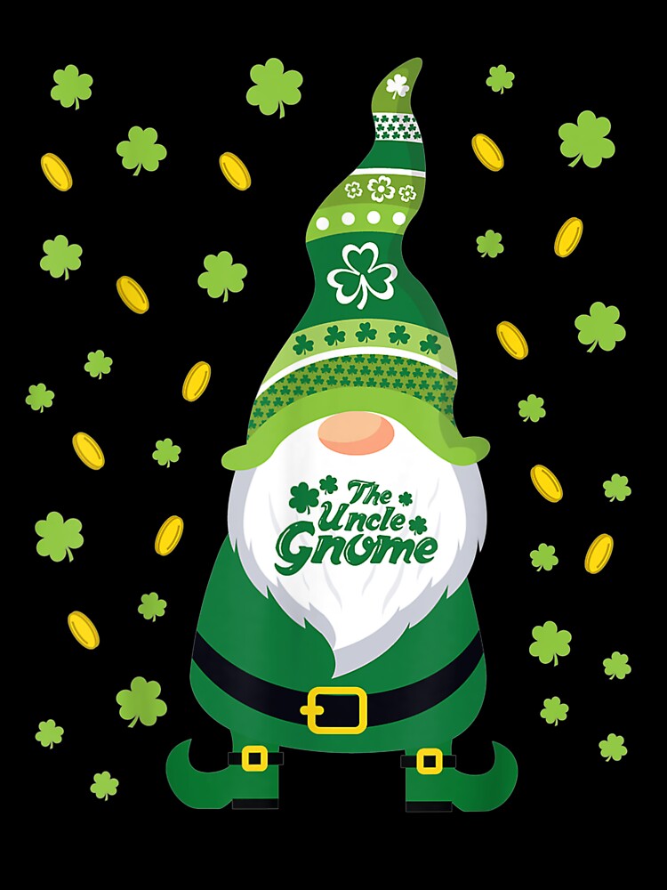 Mens Funny Uncle Gnome Family Matching St Patrick Gift Pajama by lolahomya T-Shirts, Hoodie, Sweatshirt (Image 3)