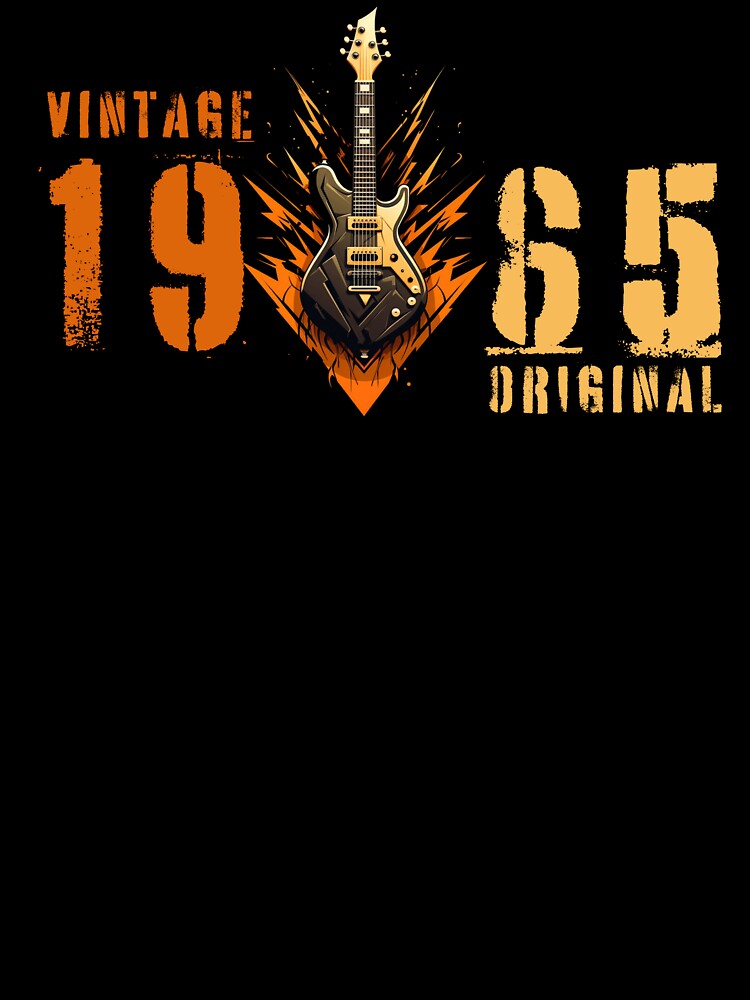 Born 1965 vintage original, quitar by Krzysztof Siwek T-Shirts, Hoodie, Sweatshirt | BlankRebels.com (Image 3)