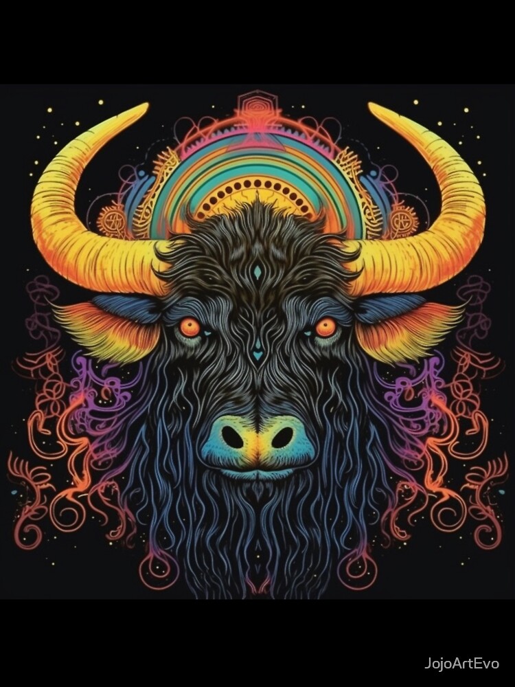 Majestic Bison Face  Wildlife Art by JojoArtEvo T-Shirts, Hoodie, Sweatshirt | BlankRebels.com (Image 3)