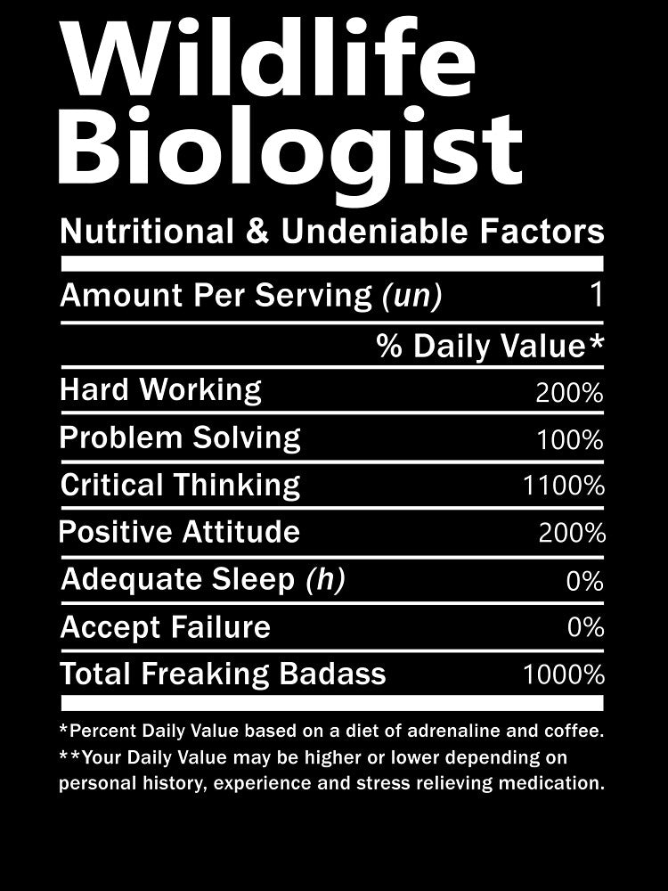 Wildlife Biologist by hzibfldecjq42 T-Shirts, Hoodie, Sweatshirt | BlankRebels.com (Image 3)