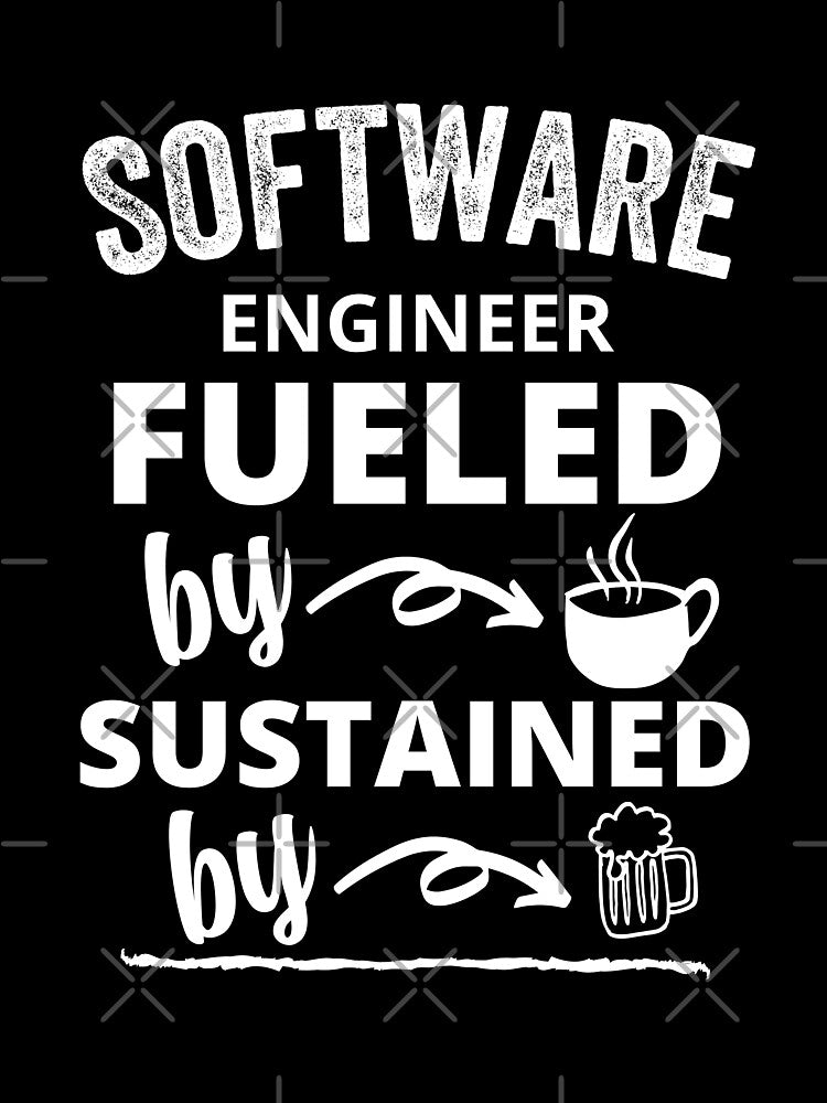 Software Engineer loves Coffee and Beer, Christmas gift for Software Developer by Happy-PrintZ T-Shirts,... (Image 3)