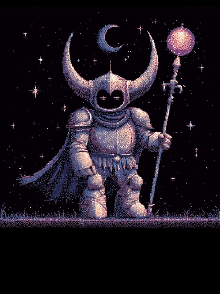 Cute Knight Pixel Art by Kaos-Bit