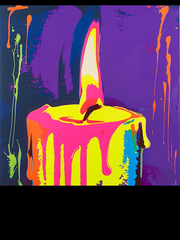 Candle Pop Art 2 by AstroRisq