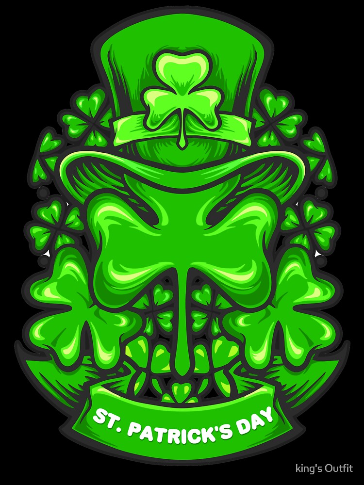 St patricks hat ornaments clover by king's Outfit T-Shirts, Hoodie, Sweatshirt | BlankRebels.com (Image 3)