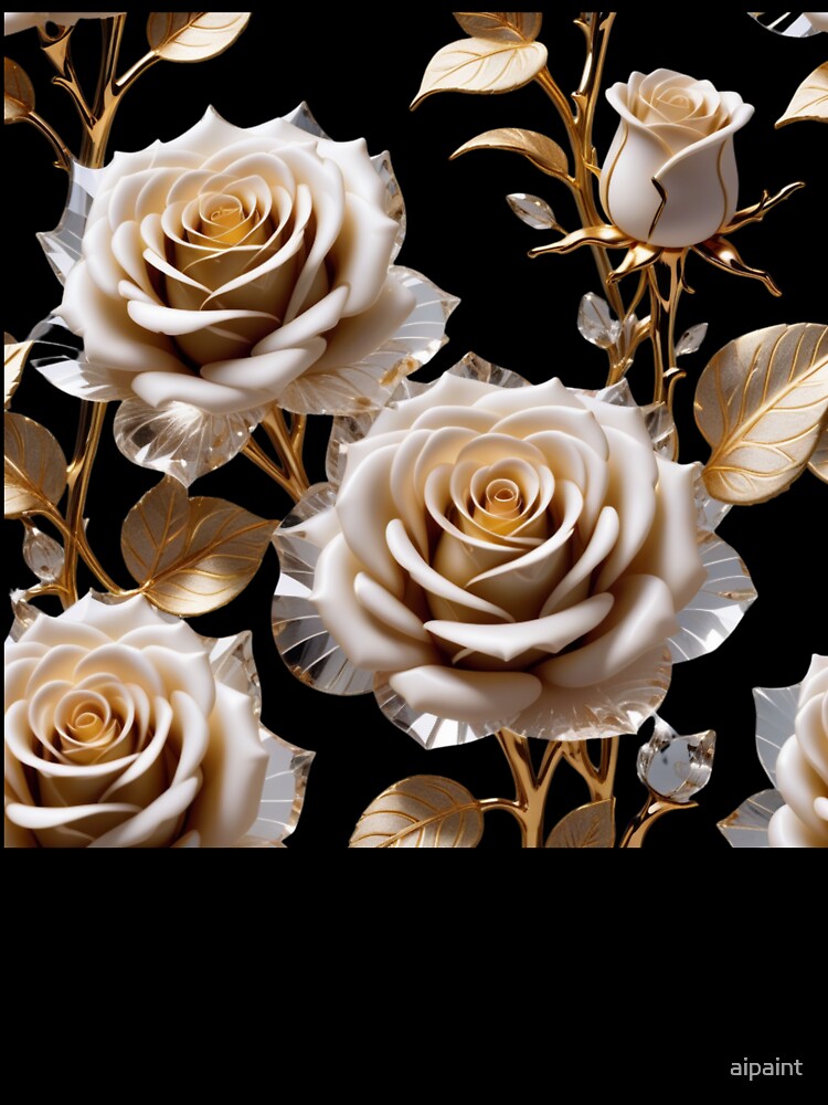 crystal roses by aipaint T-Shirts, Hoodie, Sweatshirt | BlankRebels.com (Image 3)