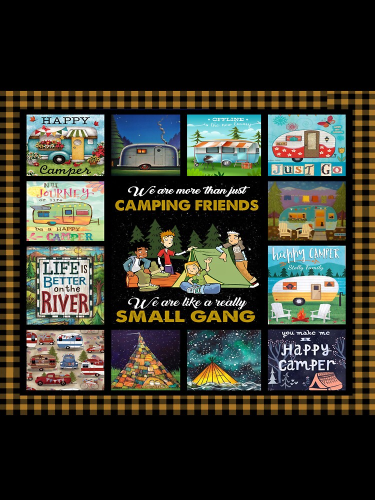 Camping Friends Really Small Gang by AverilArt T-Shirts, Hoodie, Sweatshirt | BlankRebels.com (Image 3)