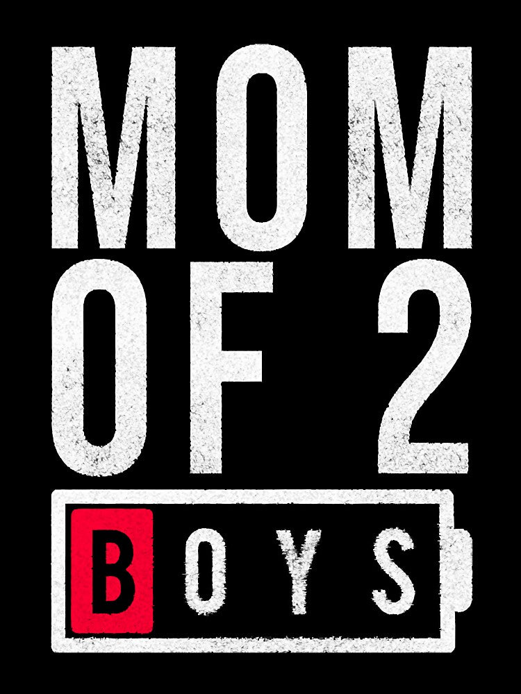 Mom Of Two Boys Mother's Day Gift idea by SochiKataji T-Shirts, Hoodie, Sweatshirt | BlankRebels.com (Image 3)