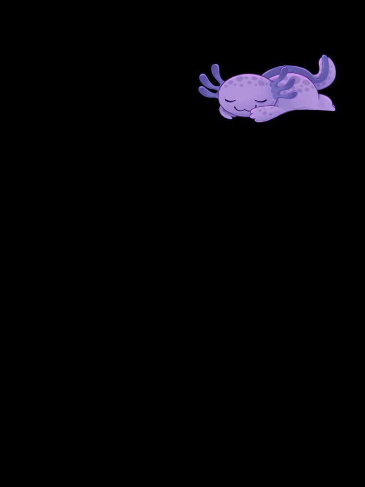 Sleepy Lavender Axolotl by alanawdoesart T-Shirts, Hoodie, Sweatshirt | BlankRebels.com (Image 3)