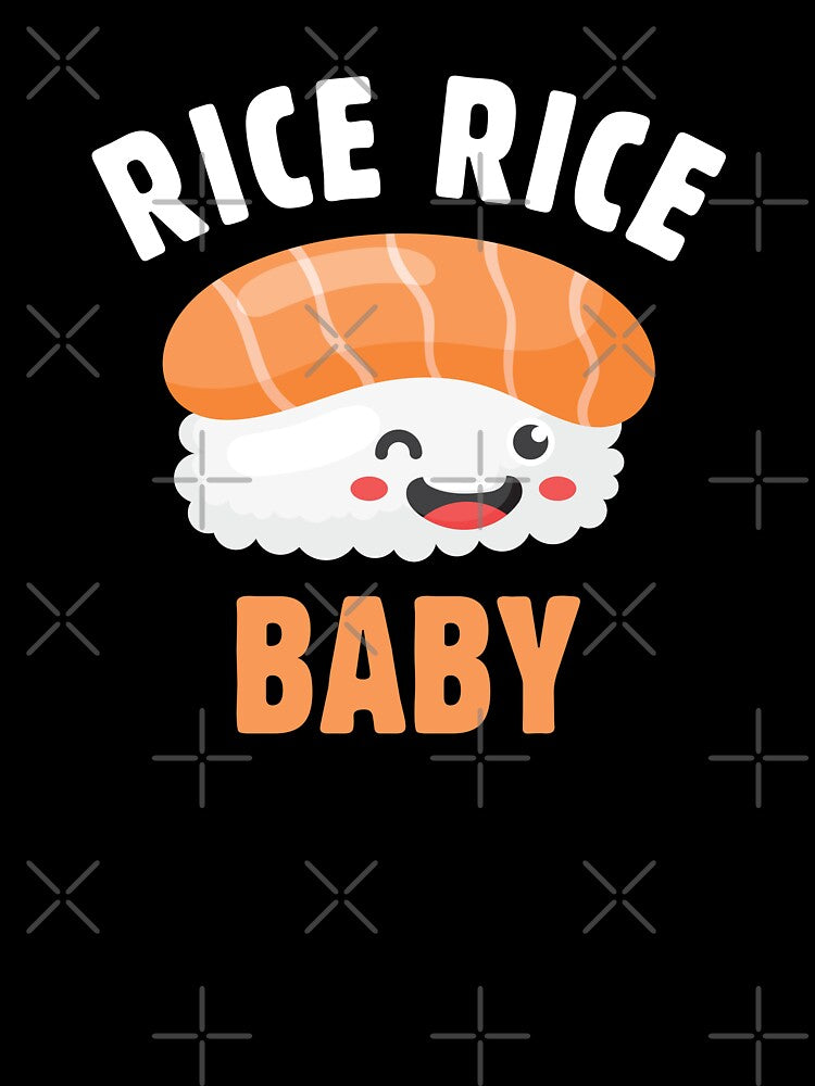 Humoristic Funny Chinese Asian Sushi Lover Rice Rice Baby by knapst T-Shirts, Hoodie, Sweatshirt | BlankRebels.com (Image 3)