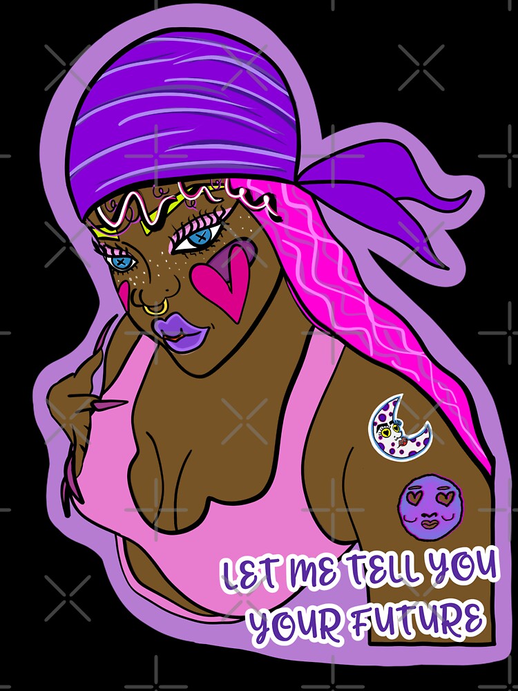 Tarot baddie 2 - let me tell you your future quote by thedopetruthco T-Shirts, Hoodie, Sweatshirt | BlankRebels.com (Image 3)