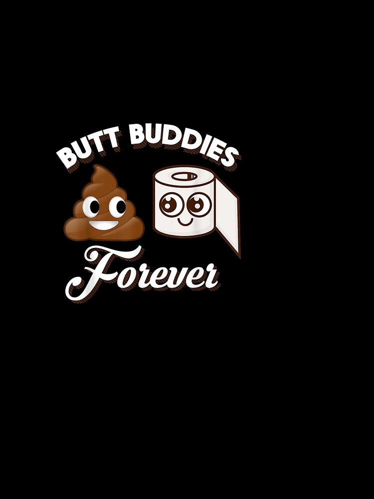 Poop Emoji Toilet Paper Butt Buddies T-Shirts, Hoodie, Sweatshirt