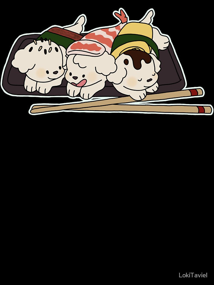 Sushi Pups by Chaos Bound Designs T-Shirts, Hoodie, Sweatshirt | BlankRebels.com (Image 3)