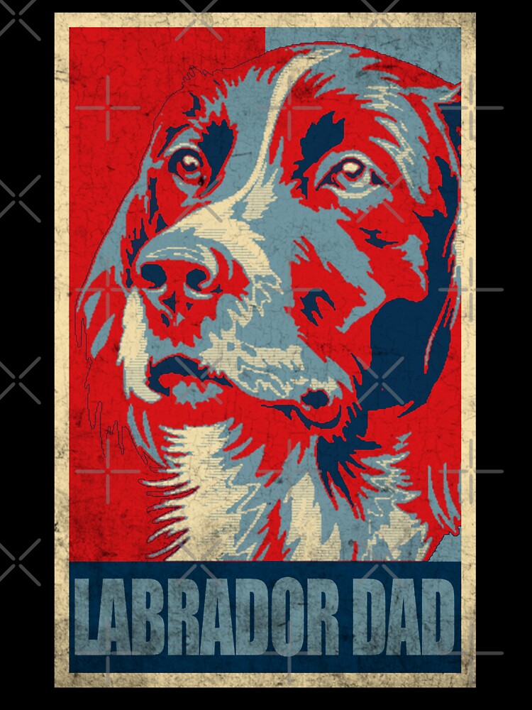 Vintage Labrador Dad by Africanob T-Shirts, Hoodie, Sweatshirt | BlankRebels.com (Image 3)