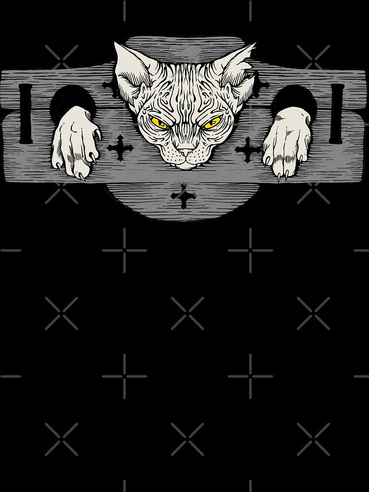 The Gunslinger’s Final Stand Gray by BlackPawsWorld T-Shirts, Hoodie, Sweatshirt | BlankRebels.com (Image 3)
