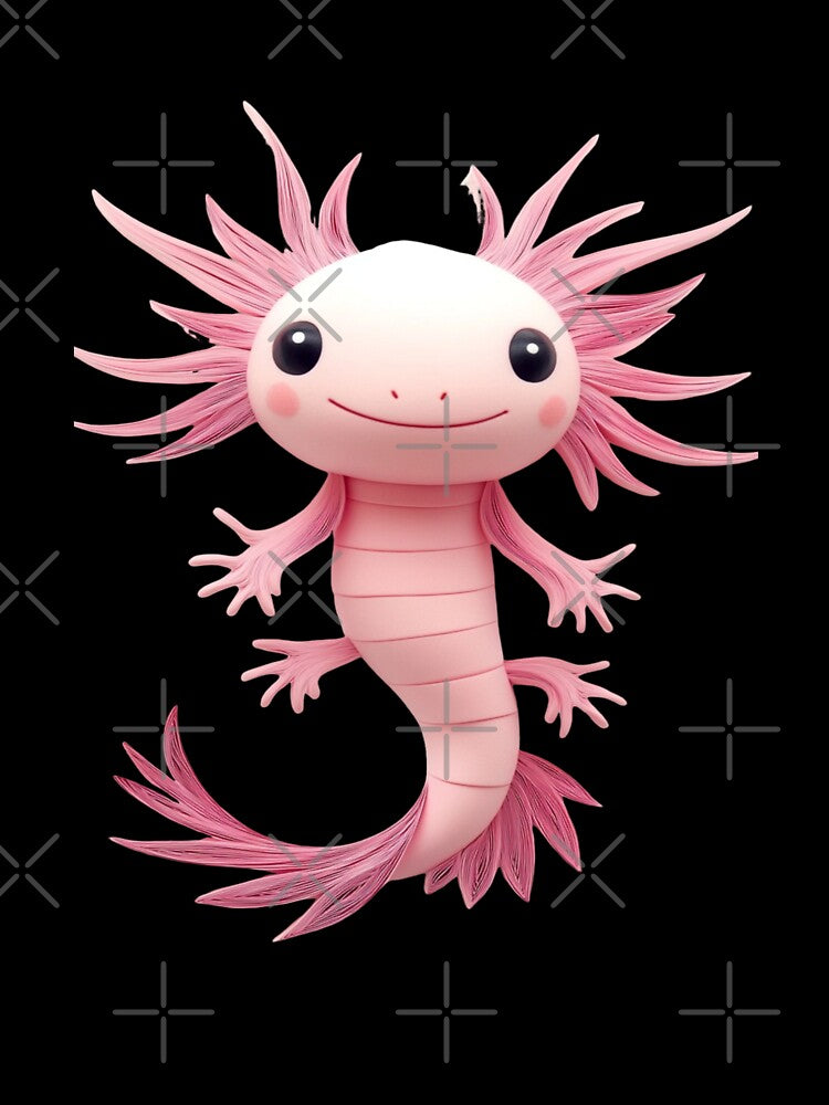 Cute Quilled Paper Axototl by PrintsByFrank T-Shirts, Hoodie, Sweatshirt | BlankRebels.com (Image 3)