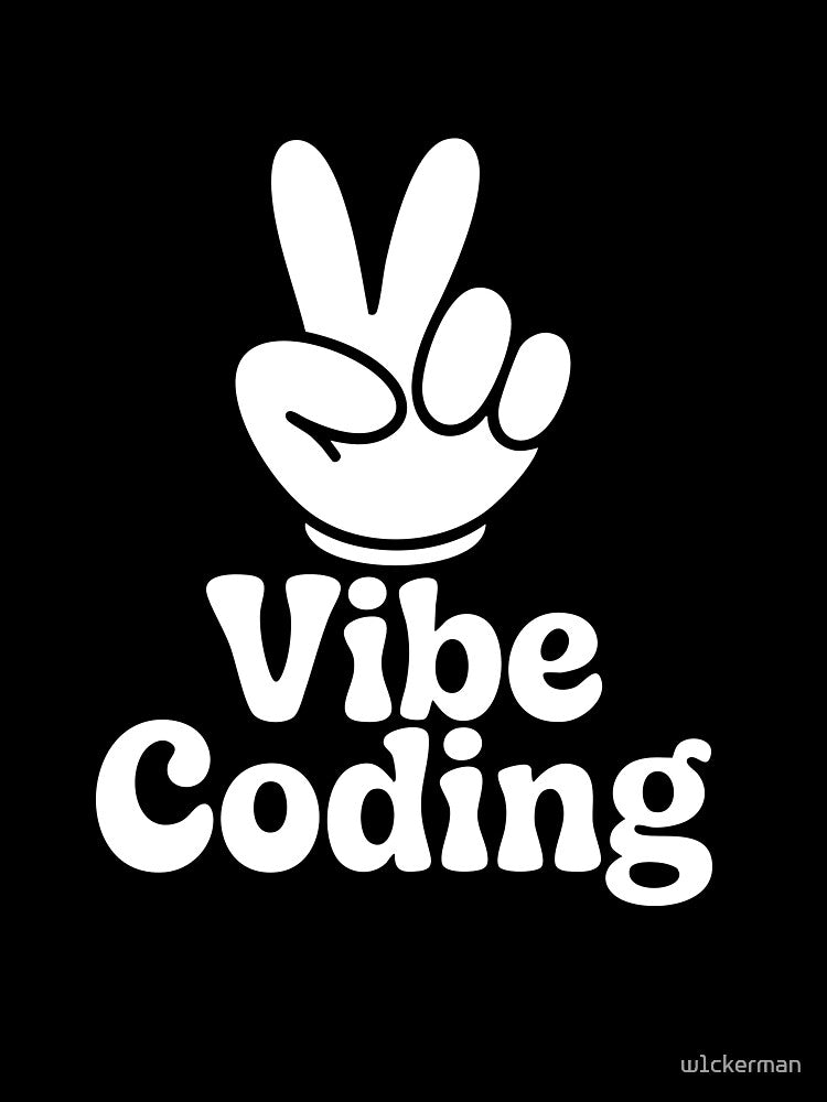 Vibe Coding Coder Peace Sign Funny Programmer AI Developer Gift by w1ckerman T-Shirts, Hoodie, Sweatshirt (Image 3)