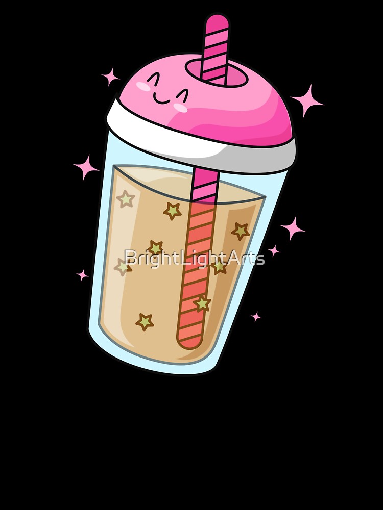 Cute Bubble Tea Design by BrightLightArts T-Shirts, Hoodie, Sweatshirt | BlankRebels.com (Image 3)