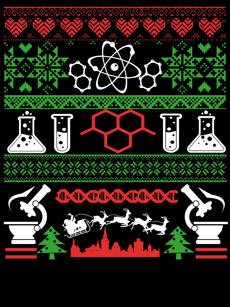 Science - Science Christmas by UnknownArtistt T-Shirts, Hoodie, Sweatshirt | BlankRebels.com (Image 3)