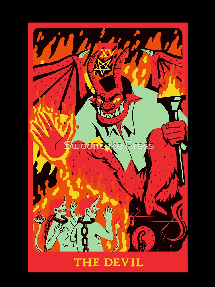The Devil Classic T-Shirt by Swooncake Press Hoodie, Sweatshirt | BlankRebels.com (Image 3)