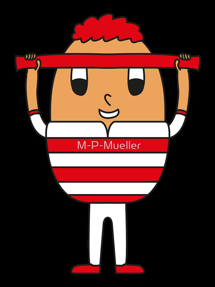 Soccer-Fan Egg by M-P-Mueller