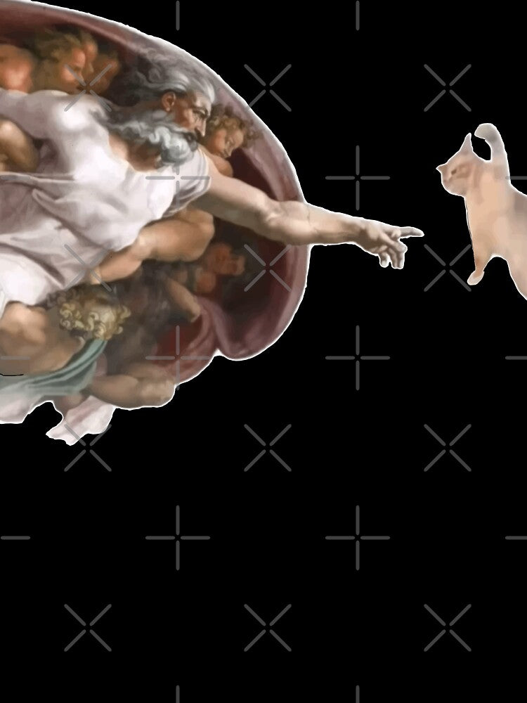 Cat vs God by HipsterAnimals T-Shirts, Hoodie, Sweatshirt | BlankRebels.com (Image 3)