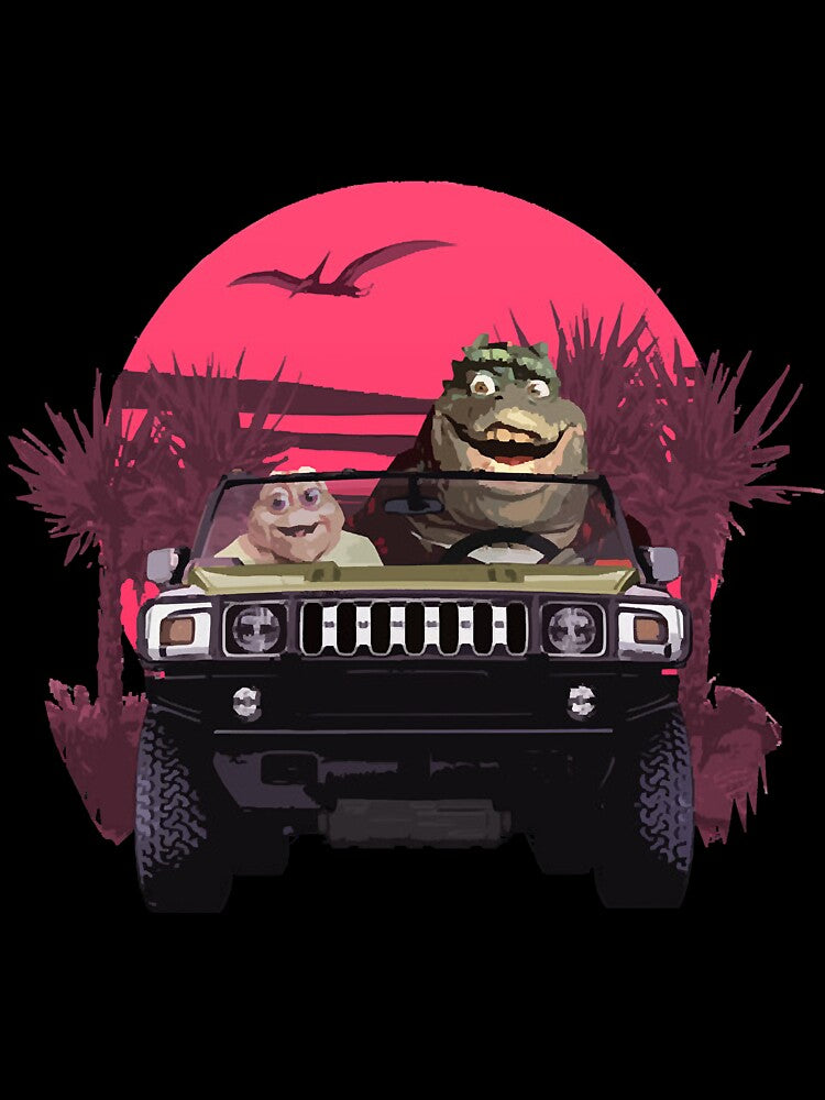 The Sinclair Driving the Boomer-Mobile by nnHisel19 T-Shirts, Hoodie, Sweatshirt | BlankRebels.com (Image 3)