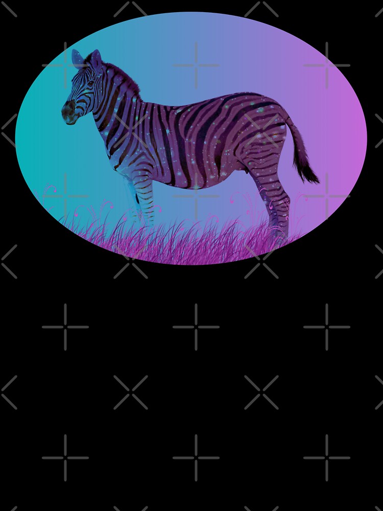 Galaxy Zebra by Sarah Wainwright T-Shirts, Hoodie, Sweatshirt | BlankRebels.com (Image 3)