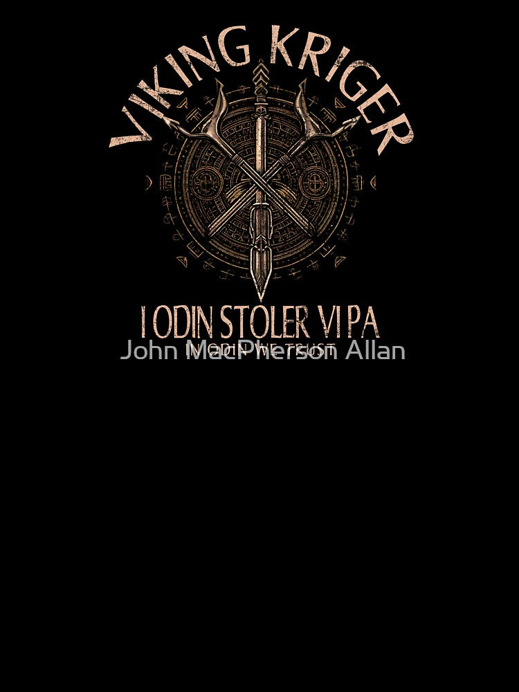 In Odin We Trust by John MacPherson Allan T-Shirts, Hoodie, Sweatshirt | BlankRebels.com (Image 3)