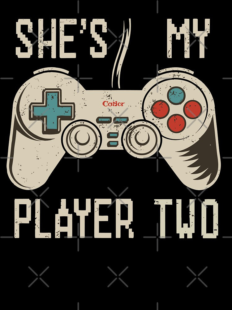 Gamer Couple (SHE) by UrbanChillz T-Shirts, Hoodie, Sweatshirt | BlankRebels.com (Image 3)