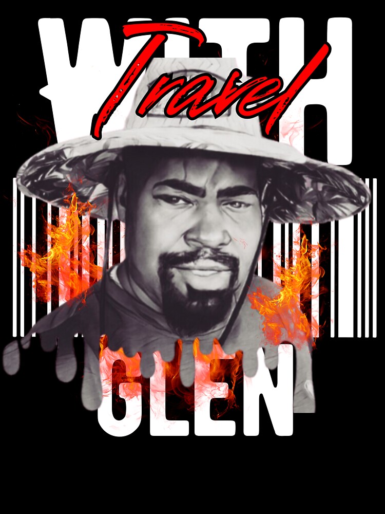 Travel With Glen V4 – Signature Travel Portrait Art | Adventure, Explorer & World Traveler Design by... (Image 3)