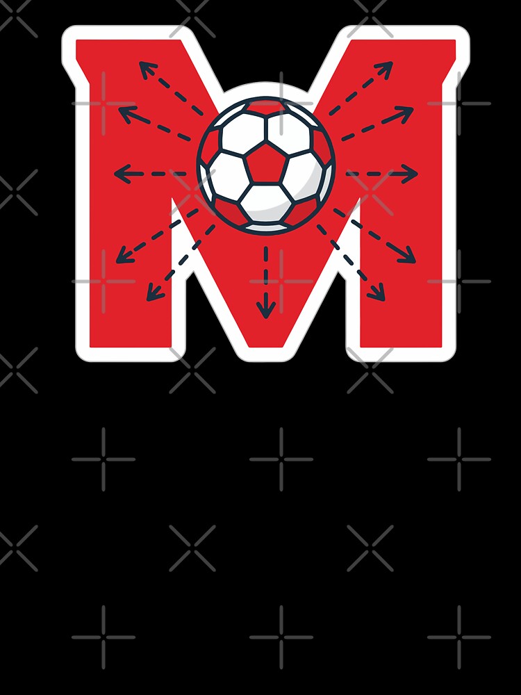 Midfielder Maestro Football Monogram M Tactical Style by xmoudx