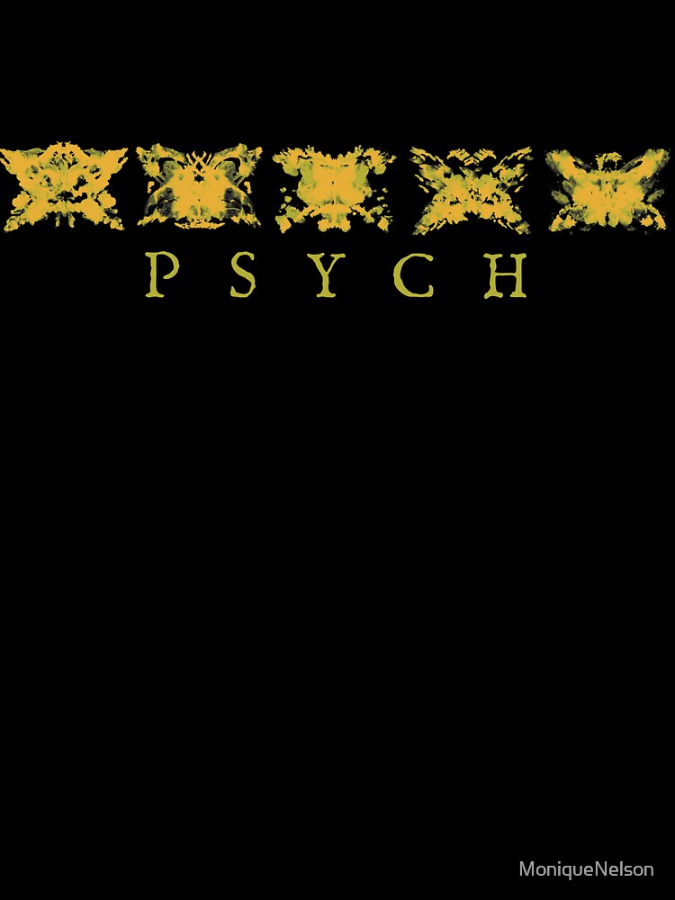 Dark Academia Light Academia Psychologist Psychology Rorschach Butterfly Aesthetic by MoniqueNelson T-Shirts,... (Image 3)