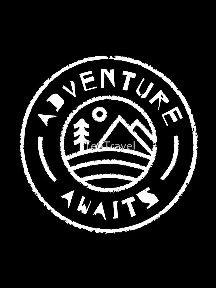Adventure Awaits Club Logo by TeeTravel T-Shirts, Hoodie, Sweatshirt | BlankRebels.com (Image 3)
