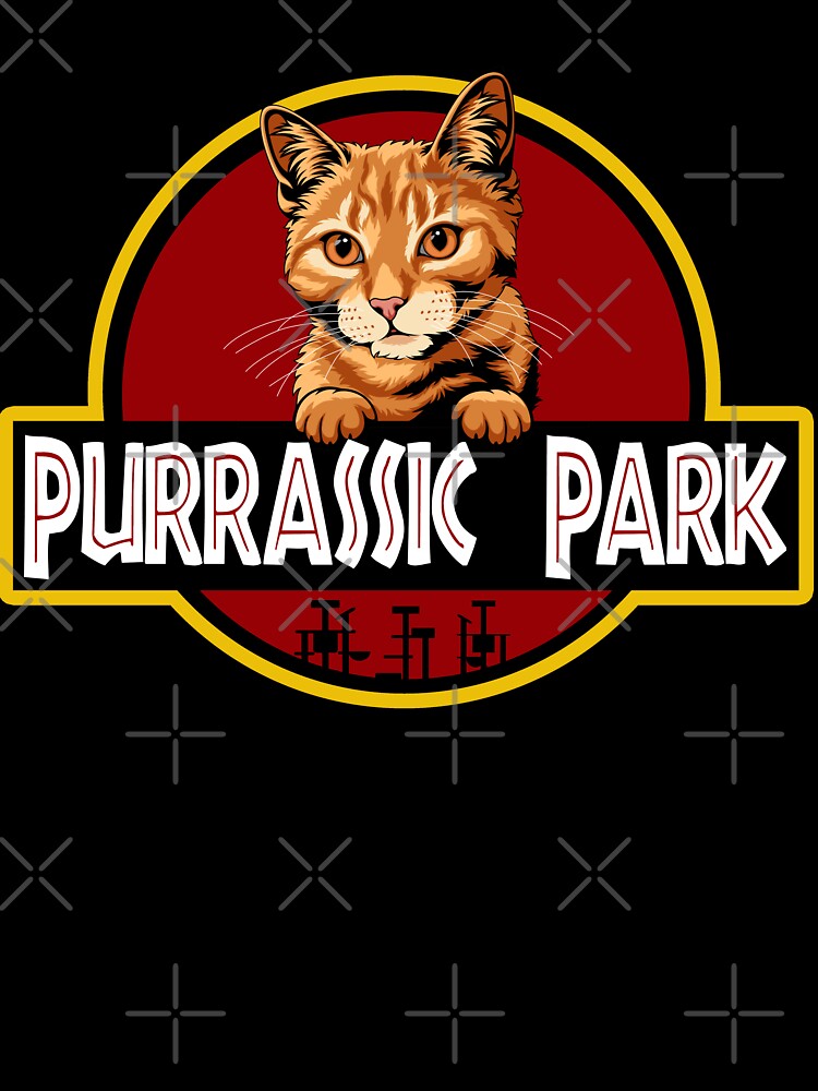 Tabby Orange Cat Purrassic Park by Funny Shirts Matter Hoodie, Sweatshirt | BlankRebels.com (Image 3)