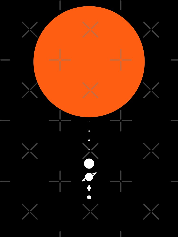 Minimal Solar System by ScienceCorner T-Shirts, Hoodie, Sweatshirt | BlankRebels.com (Image 3)