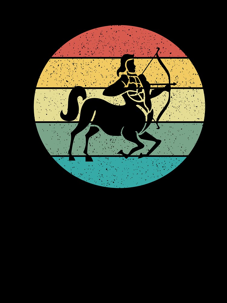 Sagittarus Zodiac Sign Retro Vintage by Salvadax T-Shirts, Hoodie, Sweatshirt | BlankRebels.com (Image 3)