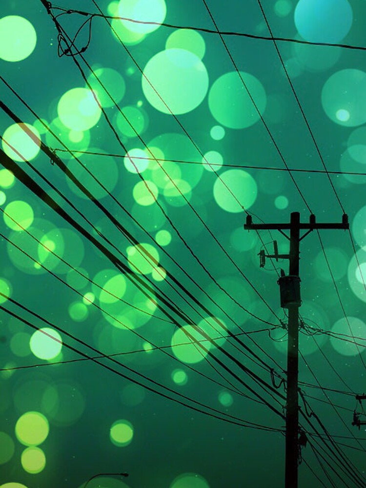 Power Lines graphic design by kristenriello