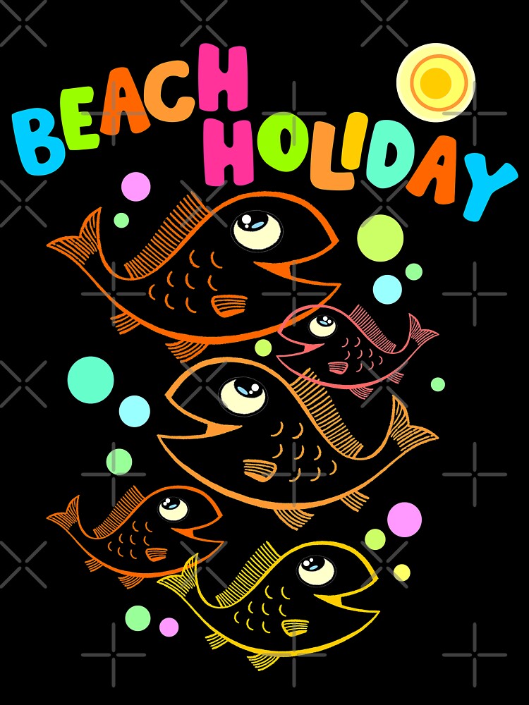 Beach Holiday by sandpiperstudio T-Shirts, Hoodie, Sweatshirt | BlankRebels.com (Image 3)