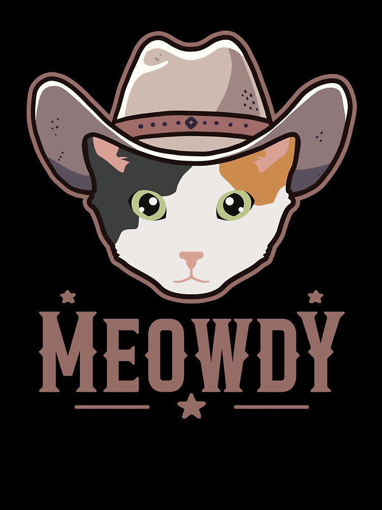 Calico Cat Meowdy by Clara Hollins T-Shirts, Hoodie, Sweatshirt | BlankRebels.com (Image 3)