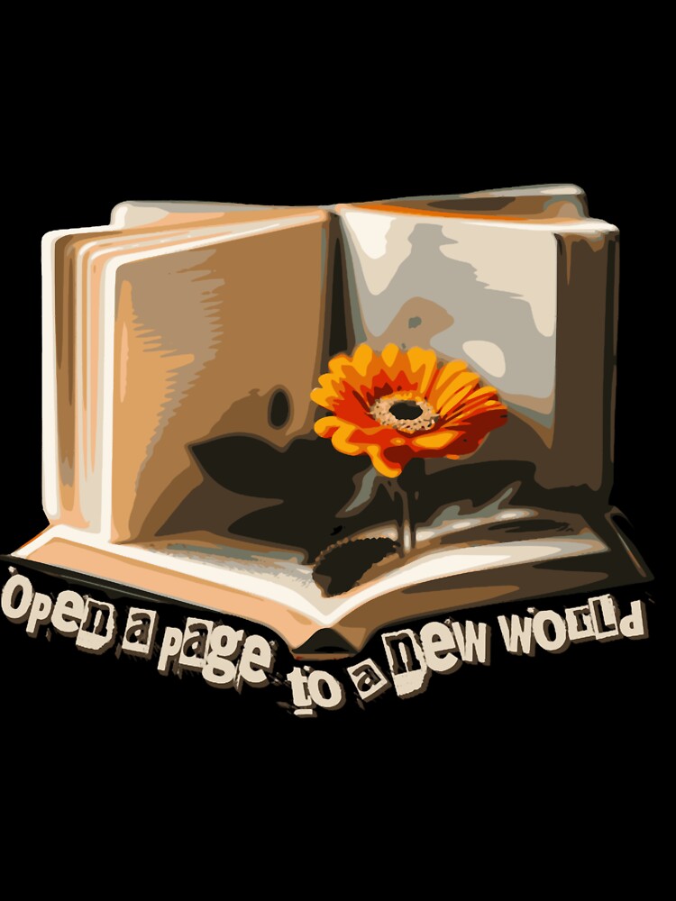 Sunflower Open Book Aesthetic by Easonseay