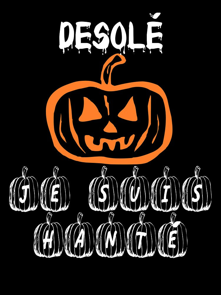 SORRY I AM HORROR HALLOWEEN HORROR by martinosfr T-Shirts, Hoodie, Sweatshirt | BlankRebels.com (Image 3)