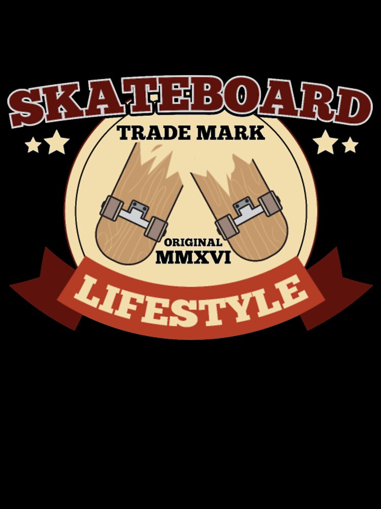 Skateboard lifestyle logo funny by StarcyWol T-Shirts, Hoodie, Sweatshirt | BlankRebels.com (Image 3)